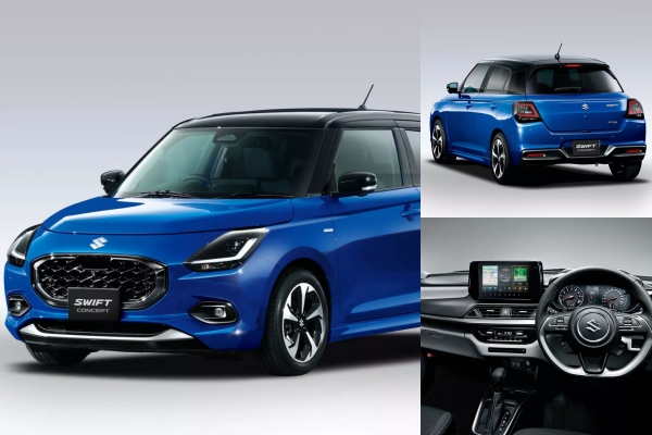 All-new Suzuki Swift เผยต้นแบบใกล้เคียงคันจริง คาดคนไทยจะได้ใช้ mild-hybrid ในปี 2025