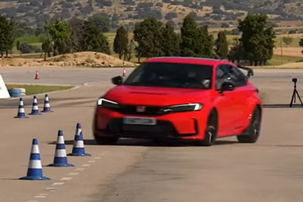 ผลทดสอบชี้ Honda Civic Type R ทำ Moose Test และสลาลอมได้แย่กว่าที่คิด