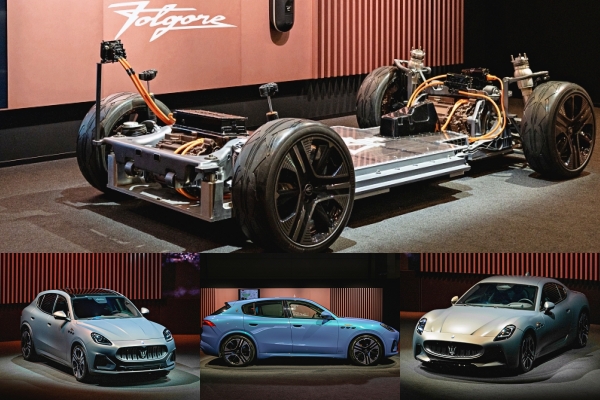 Maserati แนะนำ Folgore รถไฟฟ้าล้วนจากค่ายตรีศูลทำเอง ไม่ง้อพื้นฐานรถจีน เตรียมพบกับ MC20 Folgore ในปีหน้า