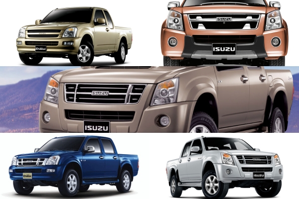 Isuzu D-Max มือสอง รุ่นปี 2002-2011 กระบะราคาถูกดี มีกี่โฉม มีรุ่นย่อยอะไรบ้าง สรุปรวมทุกรุ่นปีที่นี่