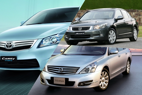 เทียบรถมือสองสุดหรูในงบ 3 แสน Camry, Accord และ Teana คุณเหมาะกับแนวไหนที่สุด ?