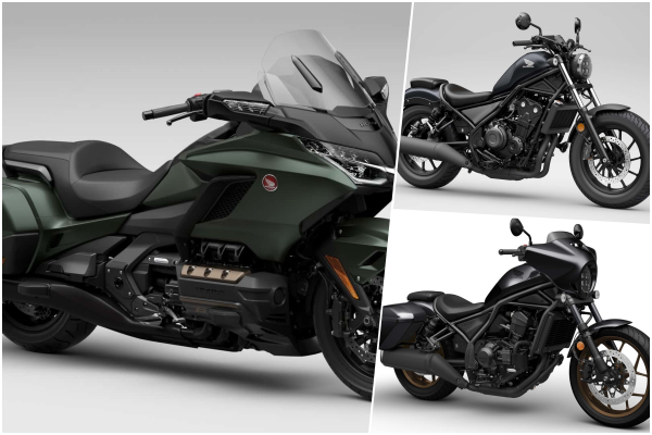 2024 Honda Gold Wing , Rebel 1100 และ Rebel 500 เปิดตัวสีใหม่ในยุโรป!