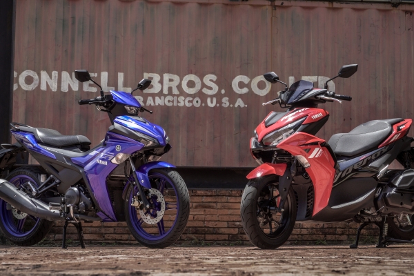 2021 All New Yamaha Exciter 155 & 2021 All New Yamaha Aerox สองสายพันธุ์สปอร์ตที่แตกต่าง!