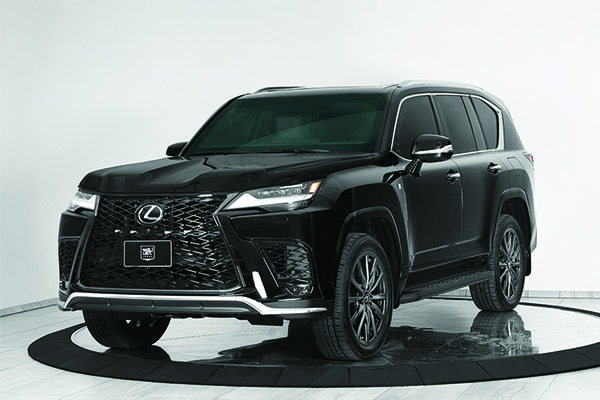 Lexus LX 600 โดย INKAS คือรถหุ้มเกราะที่จะช่วยให้รอดจากระเบิดและไรเฟิลได้ถึง 7 คน