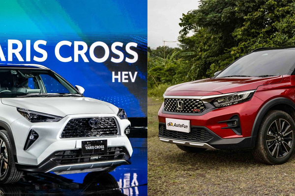 เทียบสเปก Honda WR-V ปะทะ Toyota Yaris Cross ยักษ์ชนยักษ์