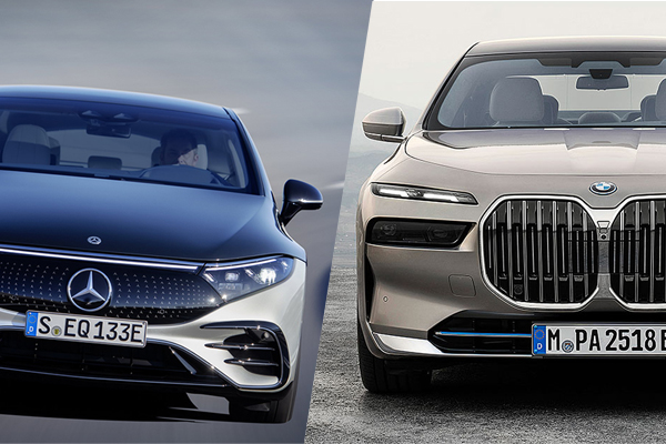 เทียบ 2022 BMW i7 vs Mercedes-EQ EQS ซีดานไฟฟ้าเรือธงคันไหนถูกใจผู้บริหารรักษ์โลก