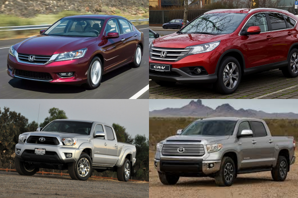 ผลวิจัยพบ Toyota และ Honda เป็นรถทนทานที่สุดในอเมริกาเหนือ ขับทะลุล้านไมล์ภายใน 10 ปี