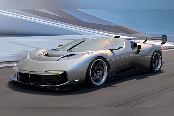 Ferrari KC23 ม้าลำพองพื้นฐานรถแข่ง ที่เราถอดชิ้นส่วนตกแต่งได้เอง มีหนึ่งเดียวในโลก