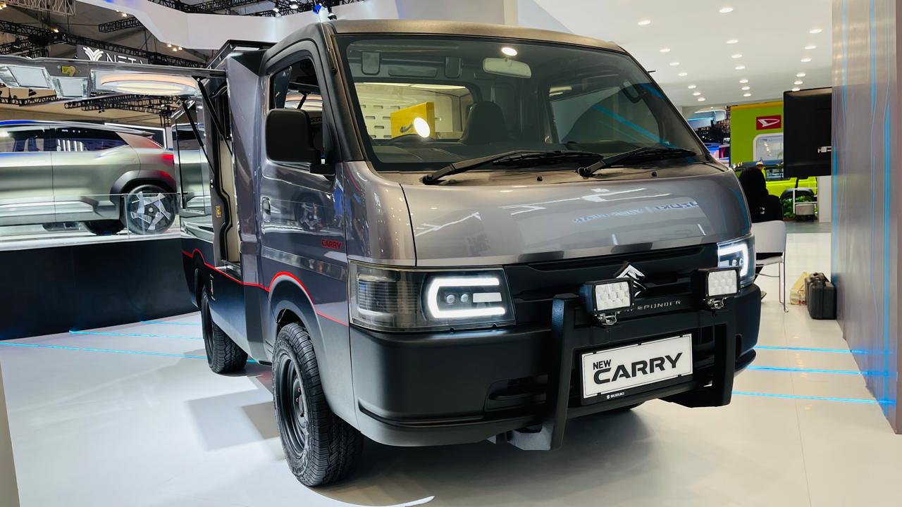 Suzuki Carry ต้อนรับวงการ EV ด้วยการเป็นตู้ชาร์จเคลื่อนที่ รถต้นแบบแต่งออฟโรดจากอินโดนีเซีย