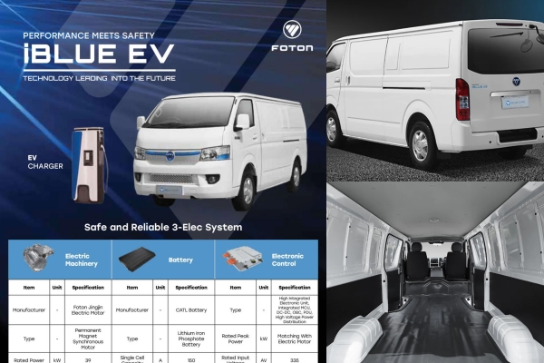 2023 Foton iBlue EV ขายแล้วในมาเลเซีย ราคา 1.5-1.6 ล้านบาท วิ่งได้ 195 กม.เท่านั้น