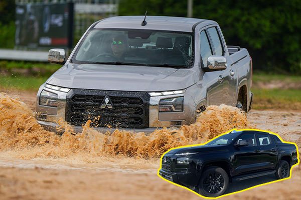 ลองลุย 2023 Mitsubishi Triton บนทางออฟโรดแบบเบา ๆ พร้อมพรีวิวรุ่น Athlete ดุดันขึ้นเป็นกอง