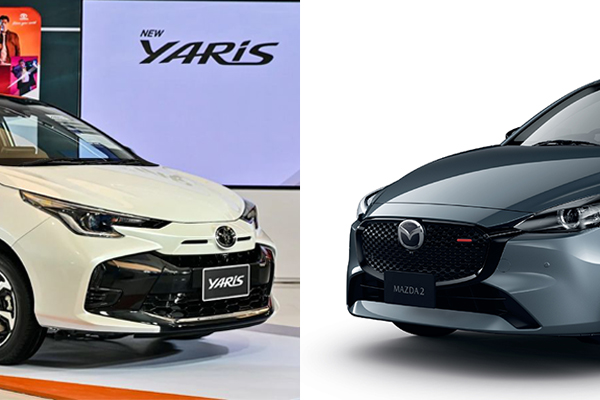 เทียบสเปกคู่เก๋าเล่าใหม่ 2023 Mazda 2 ปะทะ 2023 Toyota Yaris