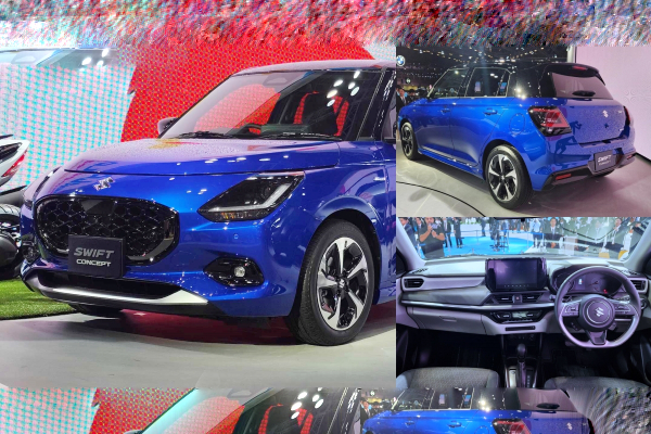 ชมคันจริง Suzuki Swift Concept โมเดลเชนจ์ใหม่ ดีไซน์คล้ายเดิม แต่มีบางอย่างที่ไม่ได้ไปต่อแล้ว
