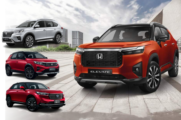 Honda Elevate เทียบตัวถังพบว่าใหญ่กว่า WR-V แต่เล็กกว่า BR-V และใกล้เคียงกับ HR-V ของไทย