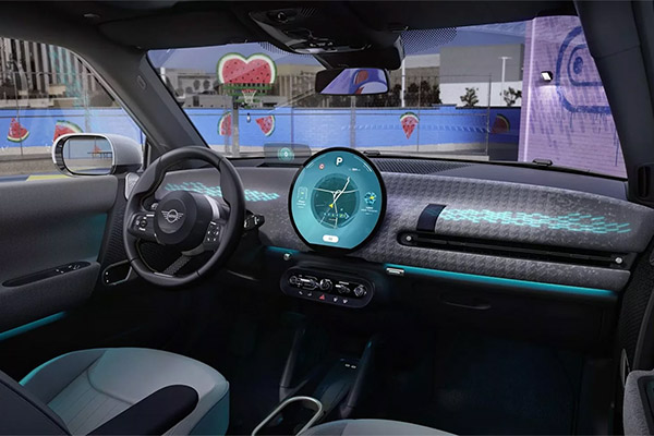 เผยภายใน 2024 Mini Cooper รุ่นไฟฟ้าล้วน จอกลางไร้ขอบ ไม่มีมาตรวัดหลังพวงมาลัยแล้ว
