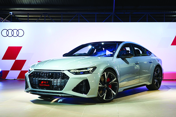 เปิดตัวในไทย 2022 Audi RS7 Sportback สปอร์ตคูเป้ 600 แรงม้า ราคาเพียง 10.7 ล้านบาท