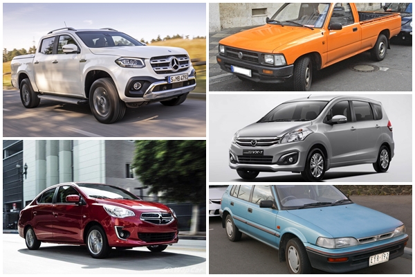7 รถแปะป้ายขายใหม่ที่แปลกที่สุด ทั้ง Toyota เยอรมัน, Mercedes-Benz Navara และ Mazda Ertiga?