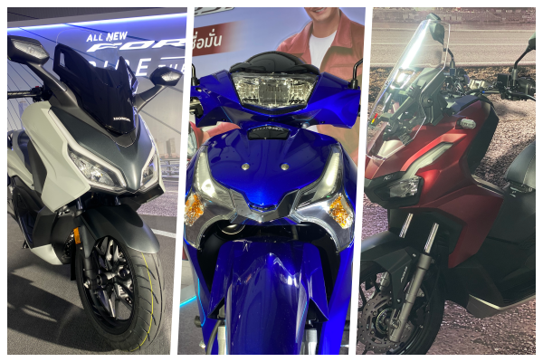 Honda เล่นใหญ่ส่งท้ายปีเปิดตัว All New Forza350 , All New Wave125i และ All New ADV 160
