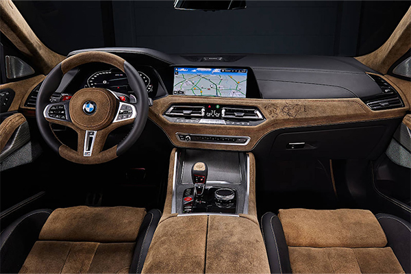 BMW X6 M Meindl Edition ร่วมมือแบรนด์แฟชั่น สรรหาความหรูจากผืนป่าด้วยภายในหนังกวาง