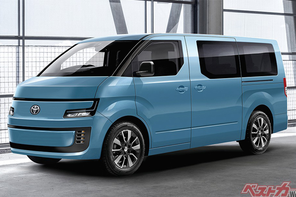 มาแน่ Toyota Hiace EV พลังงานไฟฟ้าพร้อมหน้าตาล้ำอนาคต