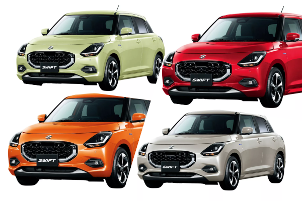 2024 Suzuki Swift เปิดตัวแล้วในญี่ปุ่น จุดเด่นที่เบรคมือไฟฟ้า-เครื่องไฮบริด พร้อมขายไทยปี 2025