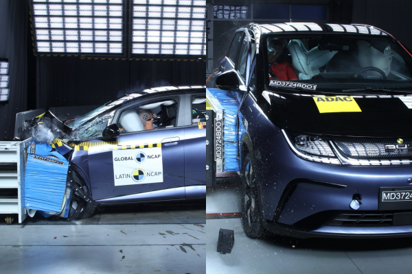 BYD Dolphin ผ่านทดสอบชน 5 ดาวจาก LatinNCAP เผยเคล็ดลับเหล็กกล้าที่แข็งแรงสูงถึง 78.2%